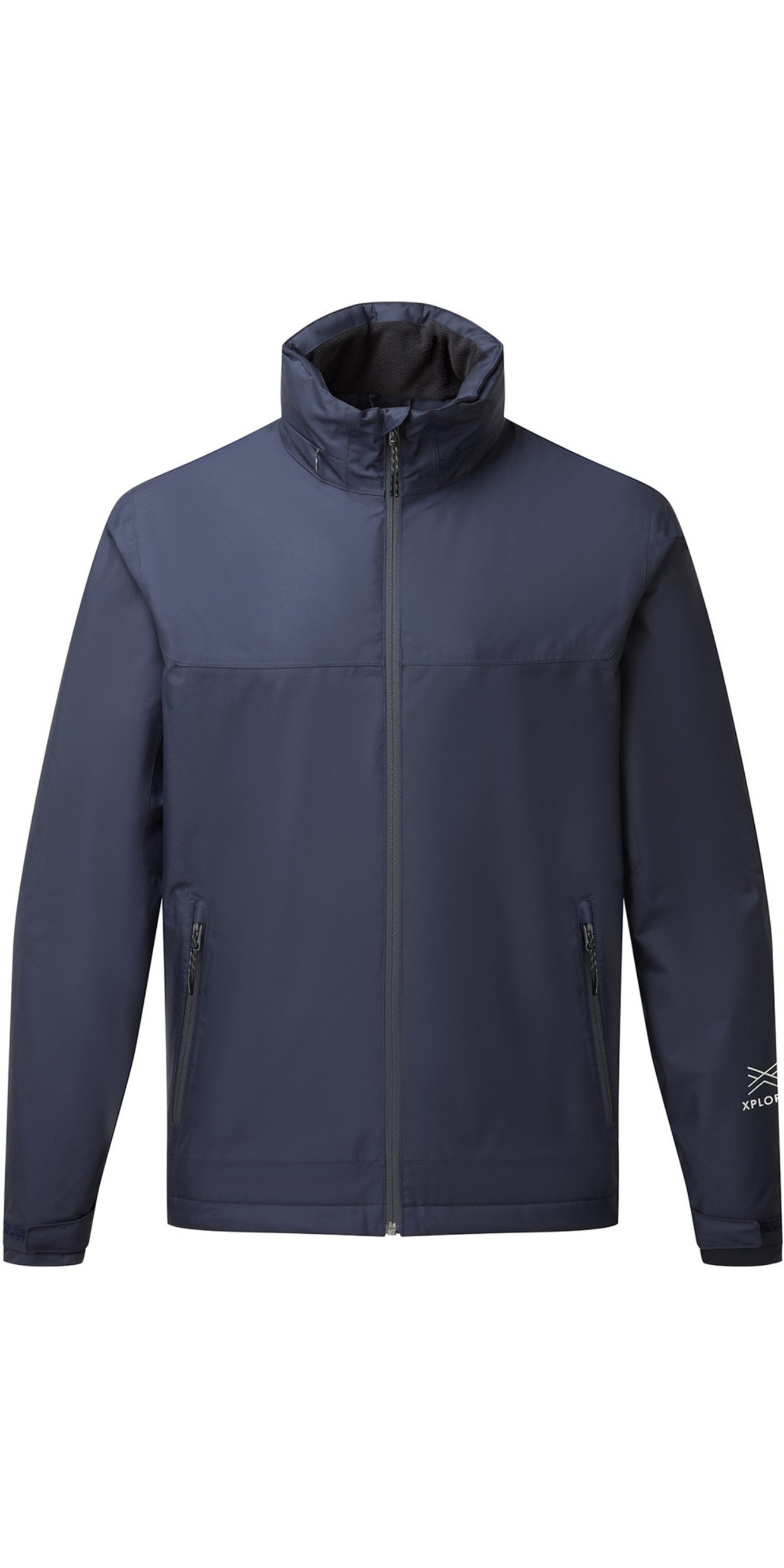 2026 Gill Mens Navigator Jacket CC91J - Light Grey - Sailing